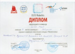 Дипломы победителей